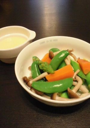 塩麹でバーニャカウダ風温野菜サラダ-レシピのメイン写真