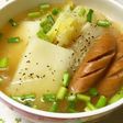 ウインナーとお餅と春雨の満腹スープ✿