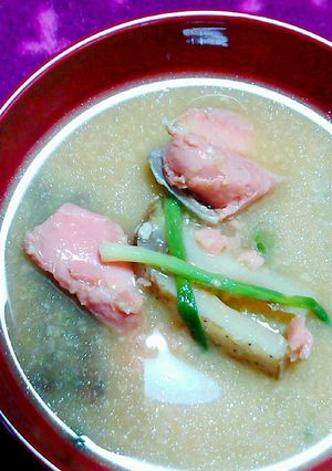 ぽかぽか〜*゜酒粕たっぷり粕汁♪-レシピのメイン写真