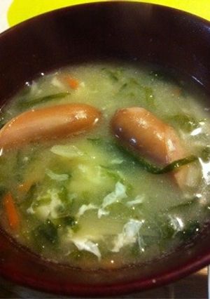 朝からモリモリ味噌汁-レシピのメイン写真