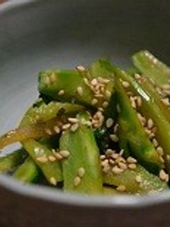 ブロッコリーの茎できんぴら♪-レシピのメイン写真