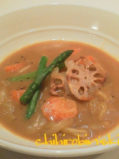 野菜の優しいお味*ミルクカレースープ-レシピのメイン写真