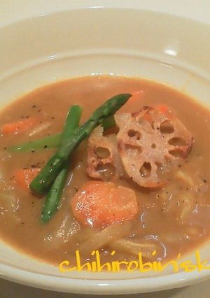 野菜の優しいお味＊ミルクカレースープ-レシピのメイン写真