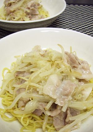 豚バラともやしのあんかけ焼きそば-レシピのメイン写真