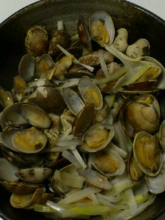 あさりの酒蒸し-レシピのメイン写真