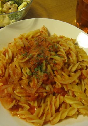 ツナと玉ねぎのトマトソースフリッジ-レシピのメイン写真