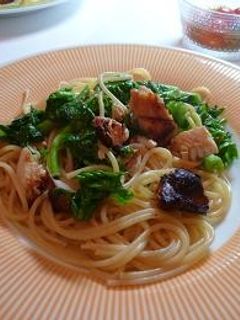 菜の花とぶりのパスタ☆-レシピのメイン写真