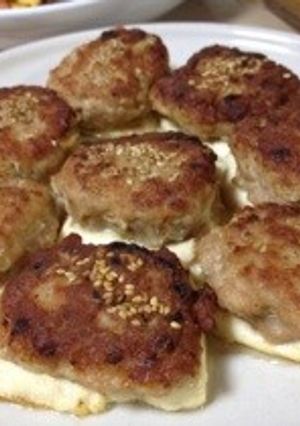 豆腐とひき肉の重ね焼き-レシピのメイン写真