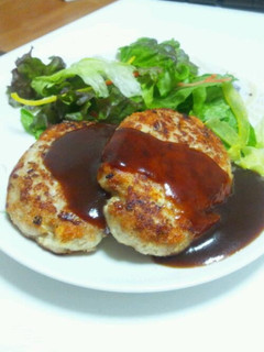 チーズin豆腐ハンバーグ-レシピのメイン写真