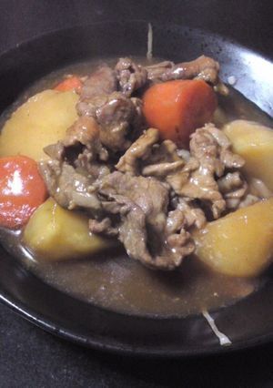 おいしい！こってり肉じゃが♪-レシピのメイン写真