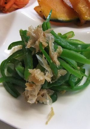 ピーマンの鰹節和え-レシピのメイン写真