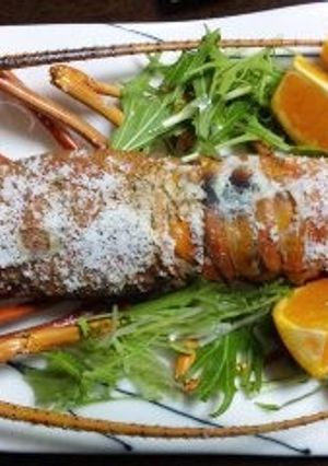 豪快！伊勢えびの丸焼き-レシピのメイン写真