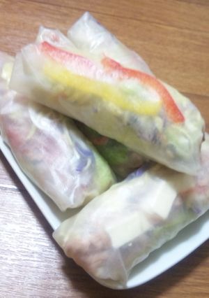 生春巻＠牛肉-レシピのメイン写真