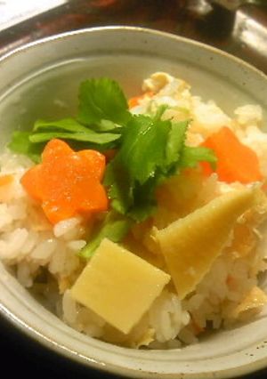 春の香りのたけのこごはん-レシピのメイン写真