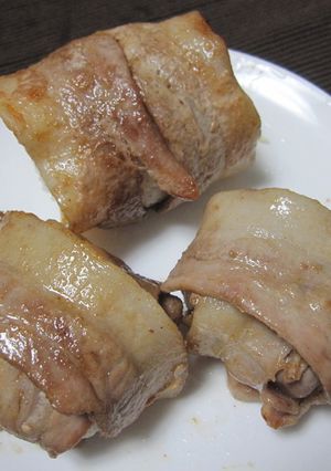 チーズ入り肉巻きおにぎり-レシピのメイン写真