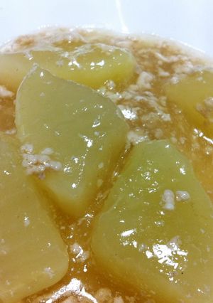 だいこんと鶏ミンチのあんかけ-レシピのメイン写真