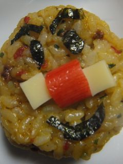 カレーアンパンマンおにぎり-レシピのメイン写真