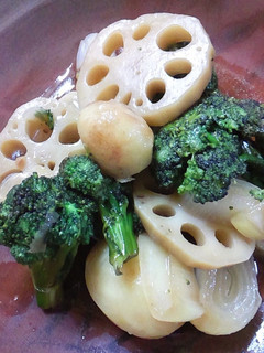 春野菜の揚げ浸し-レシピのメイン写真
