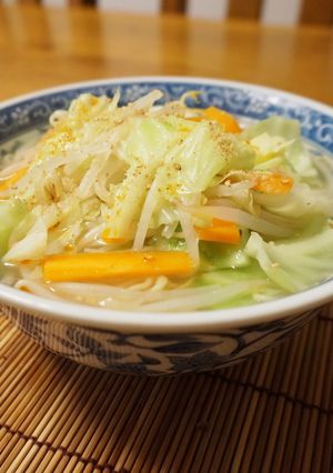 ランチに☆野菜いっぱいのタンメン-レシピのメイン写真