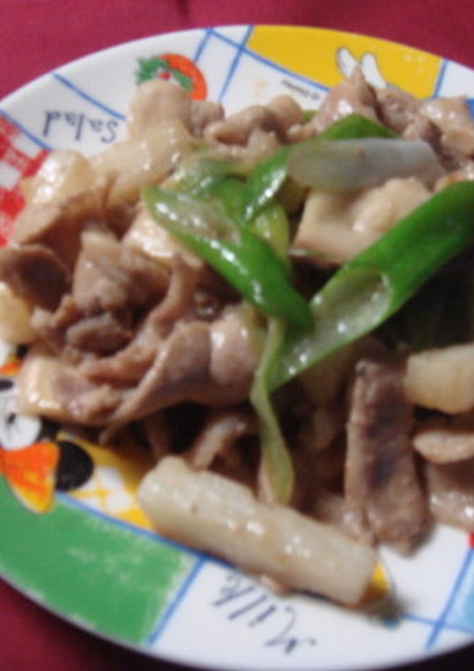 ポークと野菜のオイスター炒め-レシピのメイン写真