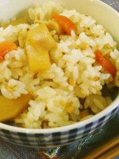 筍と鶏挽肉の混ぜご飯-レシピのメイン写真
