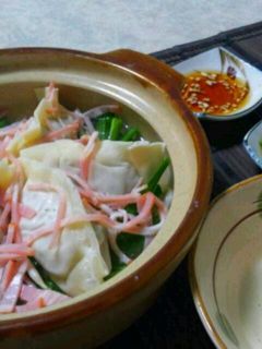 ニラともやしの蒸し鍋餃子-レシピのメイン写真
