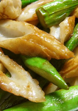 アスパラとちくわの即席バター炒め-レシピのメイン写真