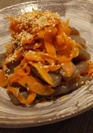 ダイエットこんにゃくキンピラ-レシピのメイン写真