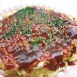 ベーコンチーズのお好み焼き