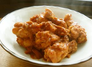 お手軽煮込み♪手羽元（鶏）のキムチ煮-レシピのメイン写真