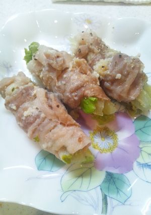 ルクエで、豚の塩麹蒸し-レシピのメイン写真