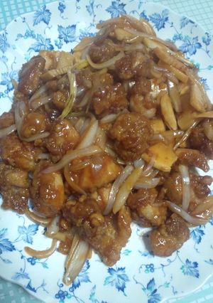鶏の甘酢あんかけ-レシピのメイン写真