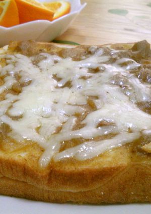 カレーをリメイク！チーズカレートースト♥-レシピのメイン写真