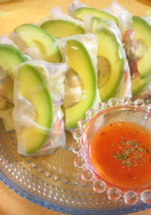 カット野菜deカラフル生春巻き-レシピのメイン写真