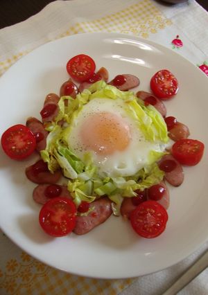 ☆おひさま目玉焼き☆-レシピのメイン写真