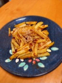 じゃがいもの甘辛炒め-レシピのメイン写真
