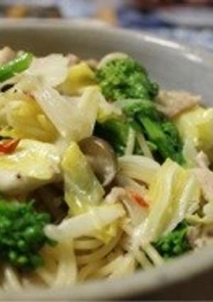菜の花のパスタ-レシピのメイン写真