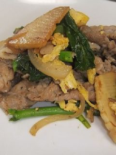 豚肉とたけのこの塩麹炒め-レシピのメイン写真