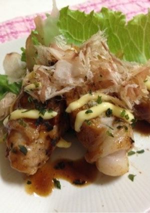 豚薄切り肉で☆お好み焼き風肉巻き-レシピのメイン写真