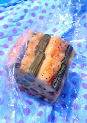 簡単☆アスパラと人参のケークサレ☆-レシピのメイン写真