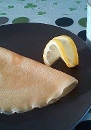 フランス人が大好きなレモンクレープ-レシピのメイン写真