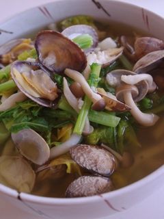 トウナとあさりの塩麹うどん-レシピのメイン写真