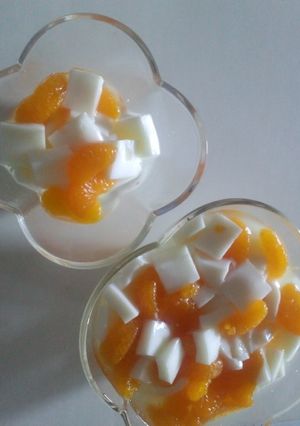 ★簡単！牛乳寒天★-レシピのメイン写真