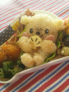 キャラ弁*水族館♪ラッコさんのお弁当-レシピのメイン写真