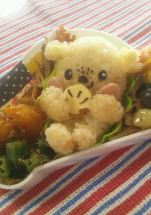 キャラ弁*水族館♪ラッコさんのお弁当-レシピのメイン写真