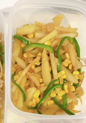 じゃがいもとピーマンの中華炒め-レシピのメイン写真