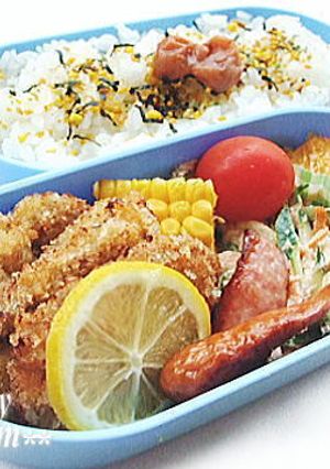 ヒレカツ弁当-レシピのメイン写真