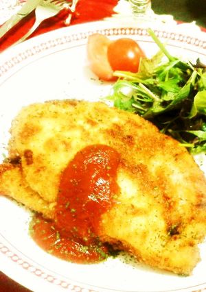 鶏むね肉で♪イタリアンミルフィーユカツ☆-レシピのメイン写真