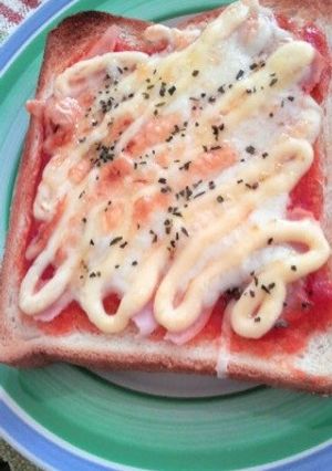 簡単!ピザトースト♪-レシピのメイン写真