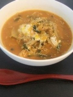お野菜たっぷり!韓国風スープでダイエット-レシピのメイン写真